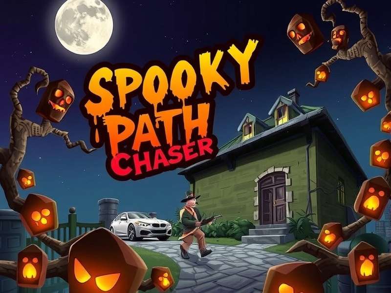 Spooky Path Chaser Game Cover